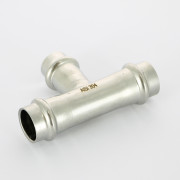 Тройник пресс 18 х 15 х 18, нержавеющая сталь