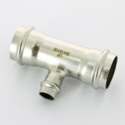 Тройник пресс 35 х 15 х 35, нержавеющая сталь