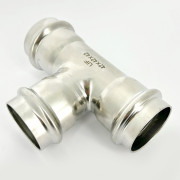 Тройник пресс 42, нержавеющая сталь