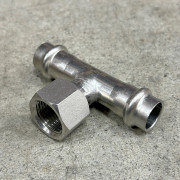 Тройник пресс-В 15 х 1/2