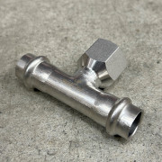 Тройник пресс-В 15 х 1/2