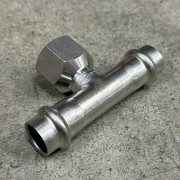 Тройник пресс-В 15 х 1/2