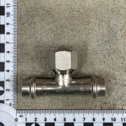 Тройник пресс-В 15 х 1/2