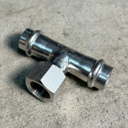 Тройник пресс-В 18 х 1/2