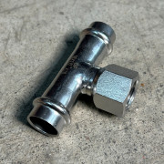 Тройник пресс-В 18 х 1/2