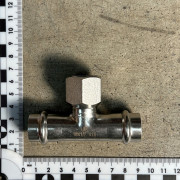 Тройник пресс-В 18 х 1/2