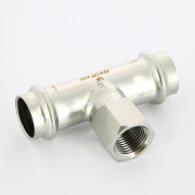 Тройник пресс-В 22 х 1/2