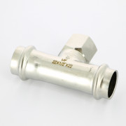 Тройник пресс-В 22 х 1/2