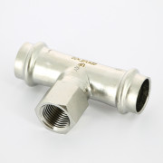 Тройник пресс-В 22 х 1/2