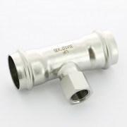 Тройник пресс-В 35 х 1/2