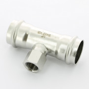 Тройник пресс-В 35 х 1/2