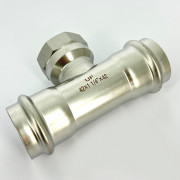 Тройник пресс-В 42 х 1 1/4