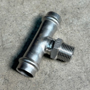 Тройник пресс-Н 18 х 1/2