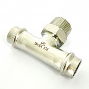 Тройник пресс-Н 18 х 3/4