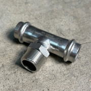 Тройник пресс-Н 22 х 3/4