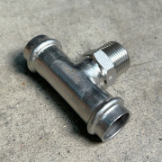 Тройник пресс-Н 22 х 3/4