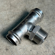 Тройник пресс-Н 28 х 1