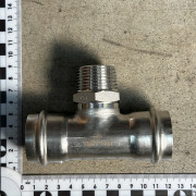 Тройник пресс-Н 35 х 1