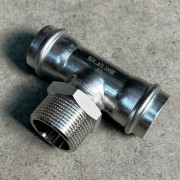 Тройник пресс-Н 35 х 1 1/4