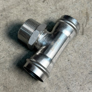 Тройник пресс-Н 35 х 1 1/4