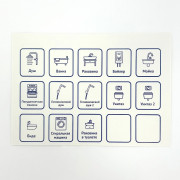 Комплект маркировочных наклеек