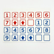 Комплект маркировочных наклеек