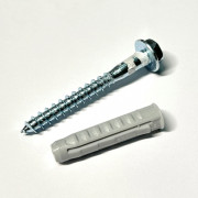 Болт сантехнический М8 х 70 мм с шестигранной головкой