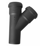 Тройник D50x40x67º Valsir