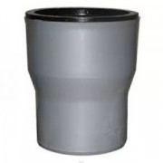 Переход на чугун D125x110 с уплотнением (Трапер)